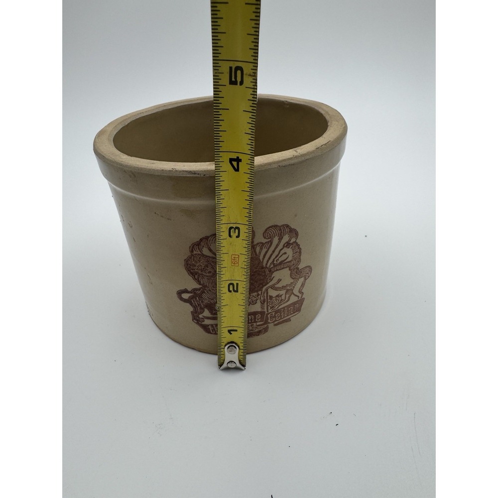 Vintage‎ Wine Cellar Cheese Crock Stoneware - Picture 7 of 7